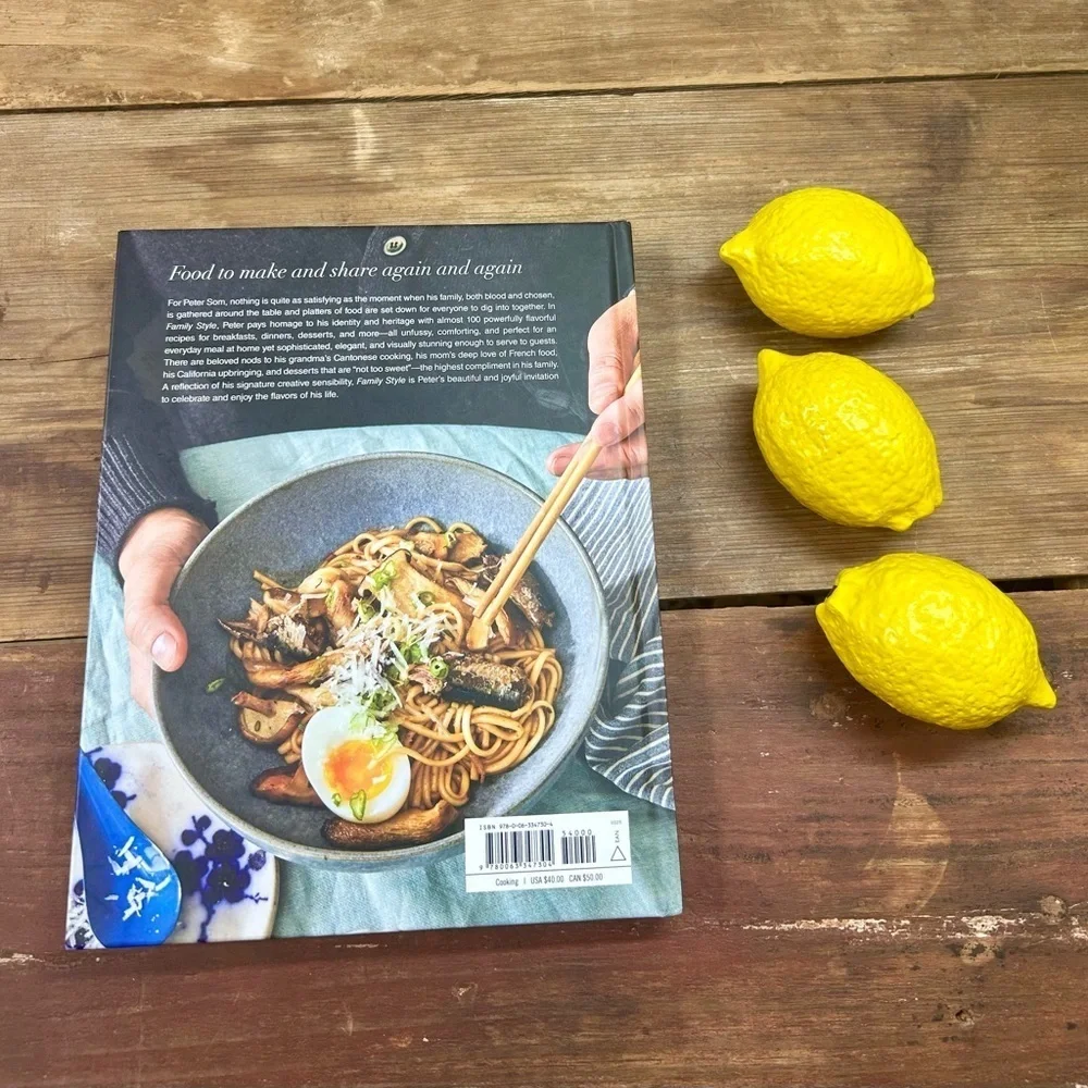 First Edition Peter Som Family Style Cookbook